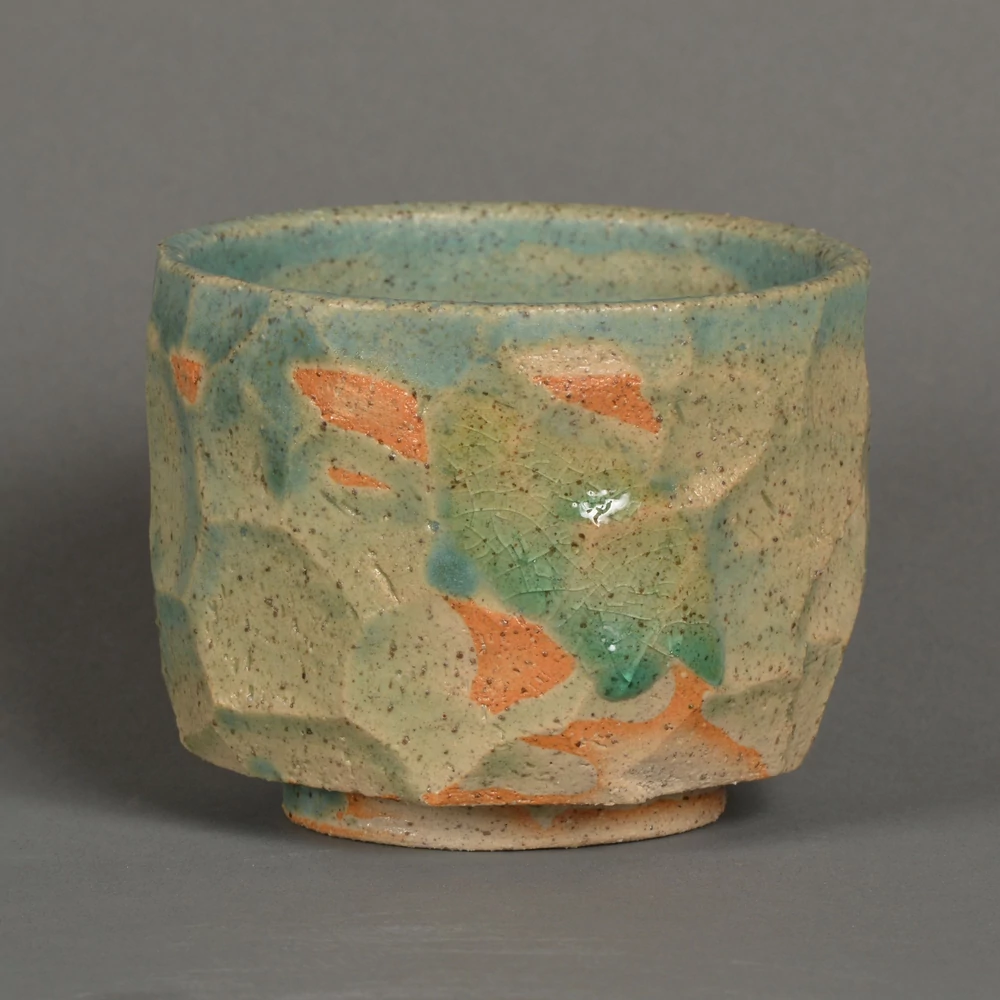 Chawan Sora-kiri  kurinuki teáscsésze, díszdobozban is