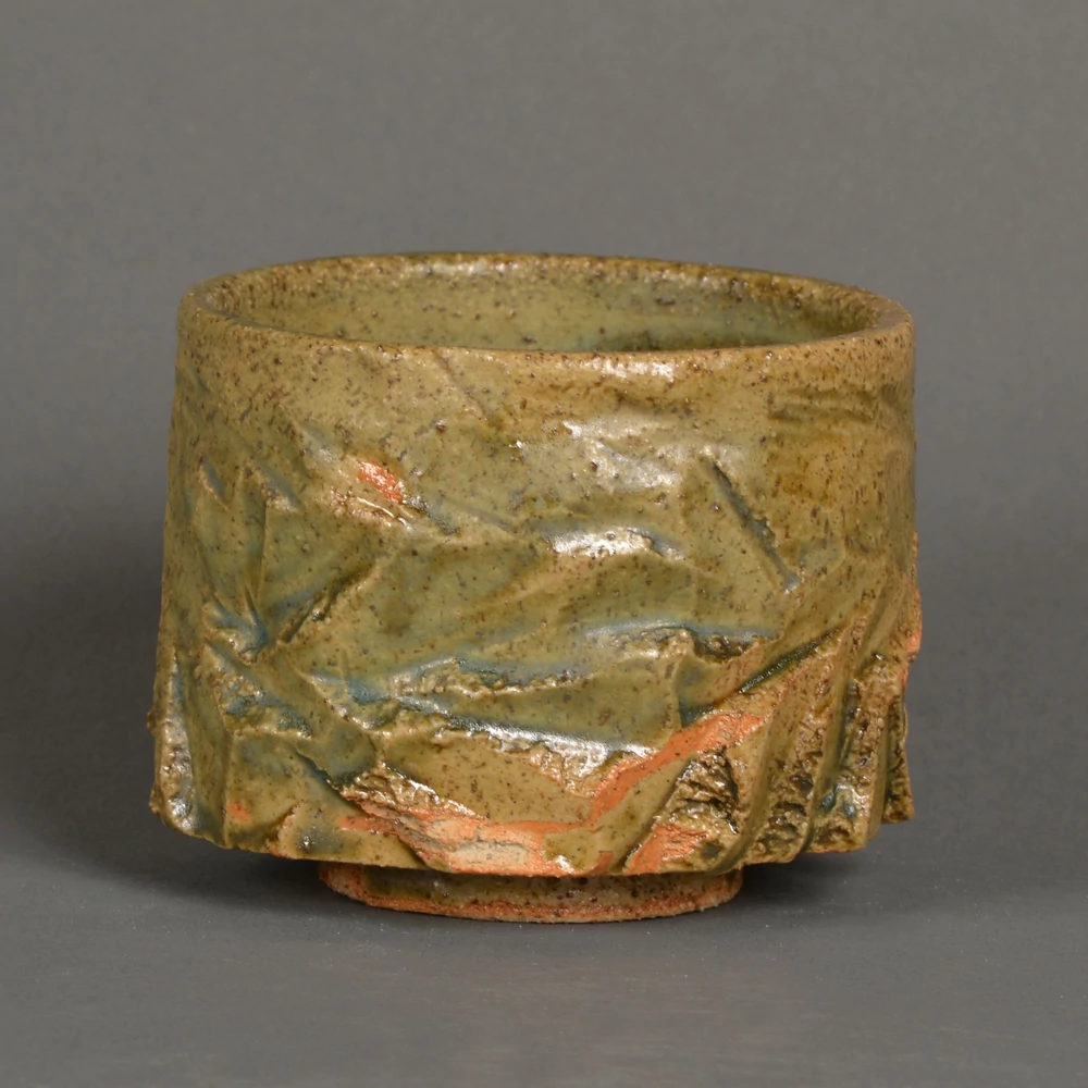 Chawan Kiriuta kurinuki teáscsésze, díszdobozban is