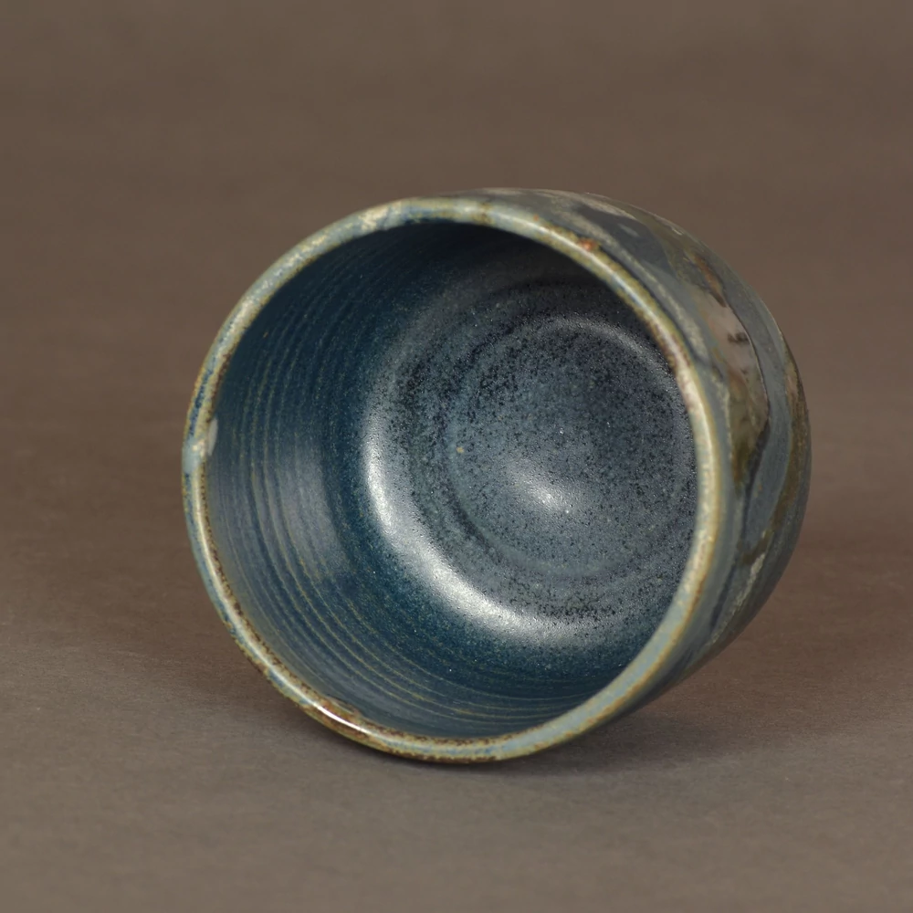 Kép 4/4 - Chawan Aoame japán teáscsésze belseje