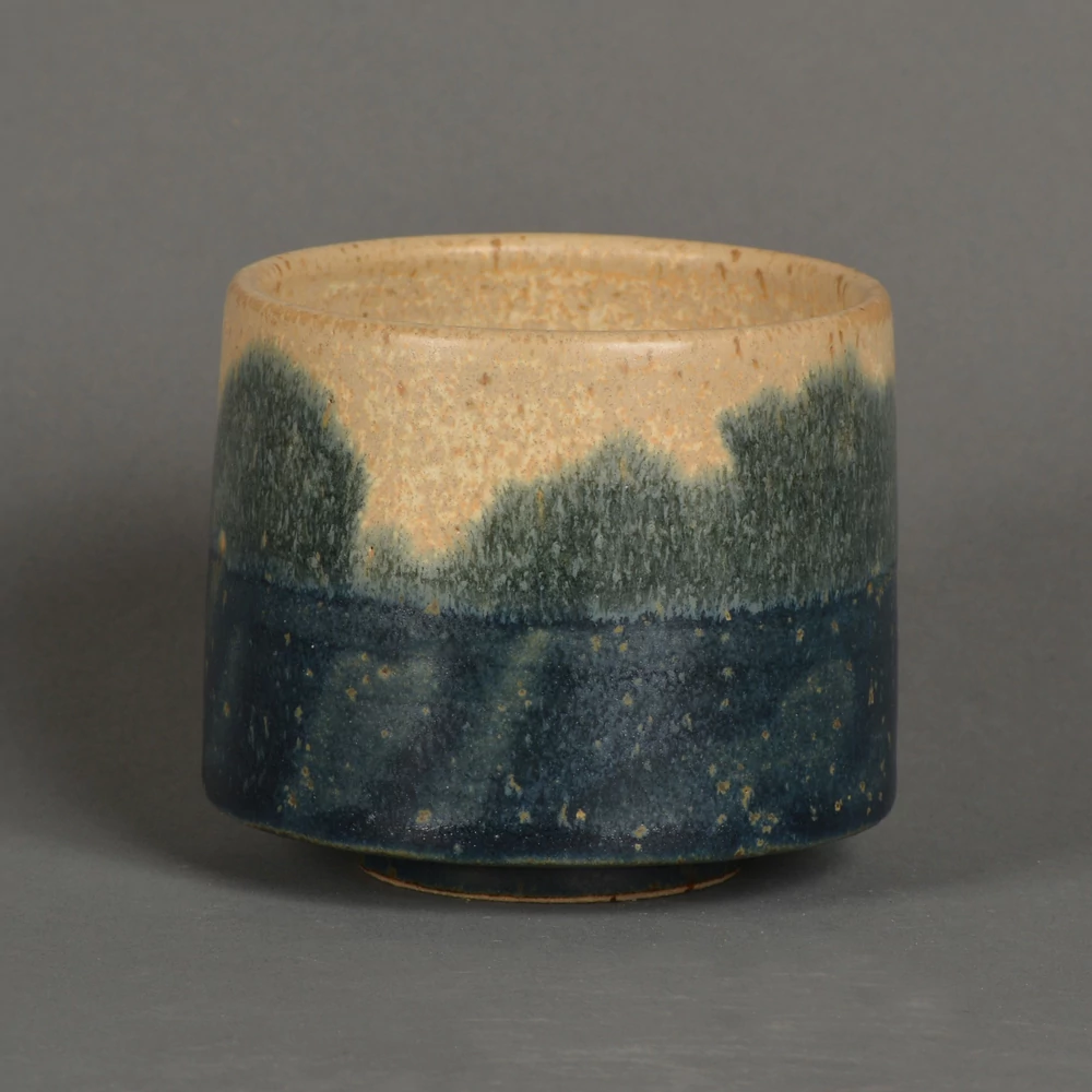 Kép 1/4 - Chawan Aoi-Kinu teáscsésze, díszdobozban is