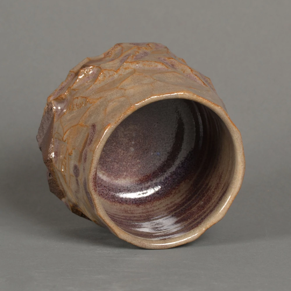 Kép 3/4 - Chawan Szumire kurinuki teáscsésze belseje