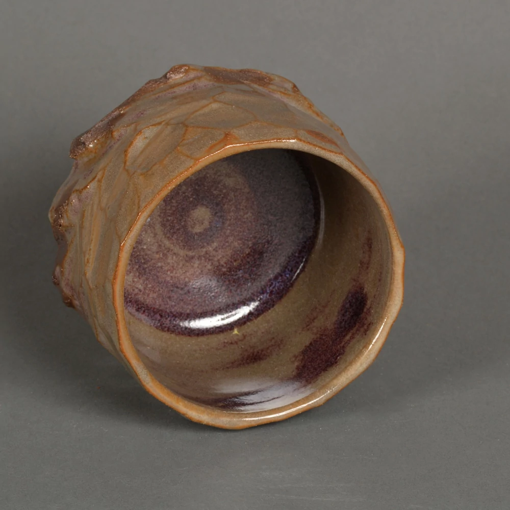 Kép 3/4 - Chawan Shikon kurinuki teáscsésze belseje