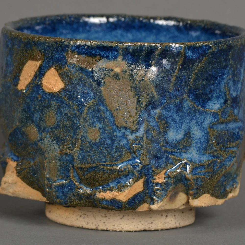 Kép 4/4 - Chawan Kurotsuki japán teáscsésze 