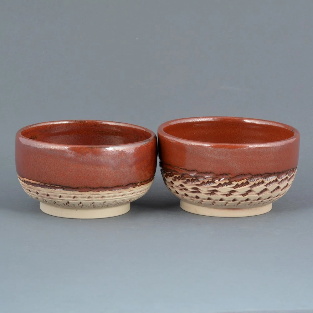 Kép 1/4 - Chawan Tsugi teáscsésze-kávés csésze 2 db-os szett - ELADVA