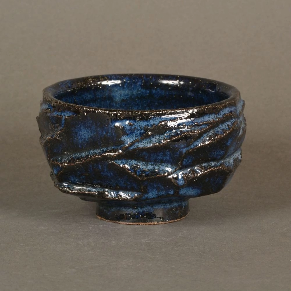 Chawan Chikara, kurinuki technikával készült teáscsésze