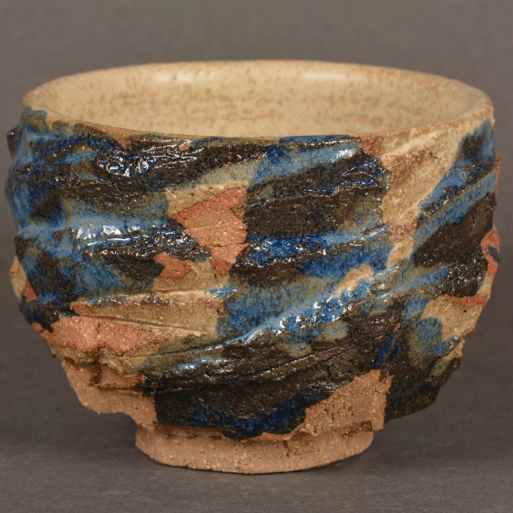 Chawan Antei, kurinuki technikával készült teáscsésze