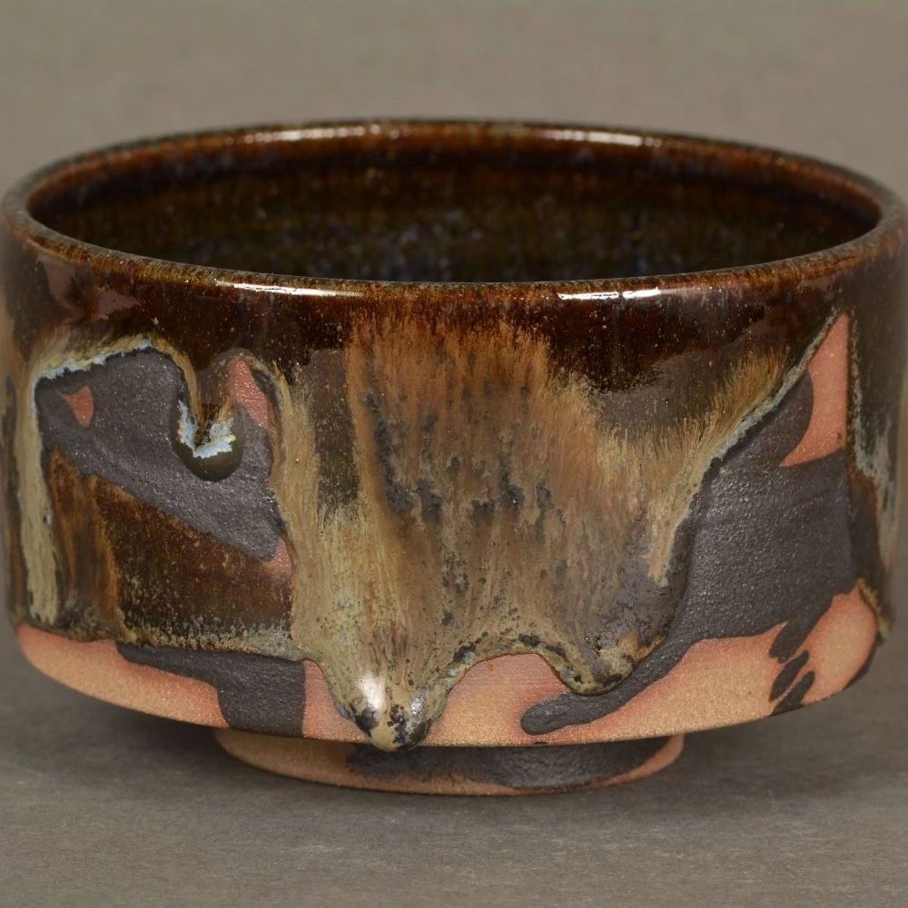 Kép 2/4 - Chawan Shizuku japán teáscsésze oldalról