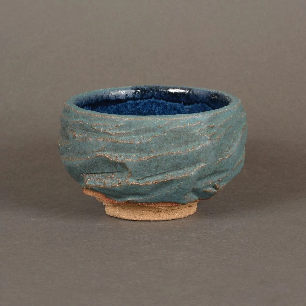 Chawan Oru, kuriniki technikával készült teáscsésze