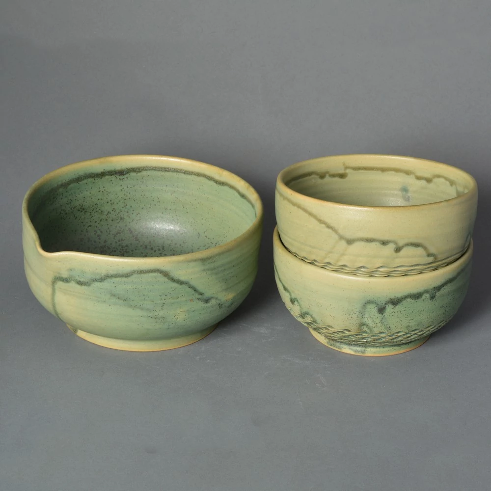 Kép 1/6 - Chawan Ósaka (matcha) teáscsésze készlet - ELADVA