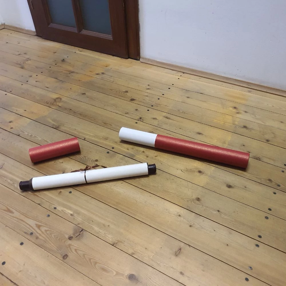 Kép 6/7 - "SEISHIN" (Csendes Tudat) kézzel festett kakejiku - ELADVA