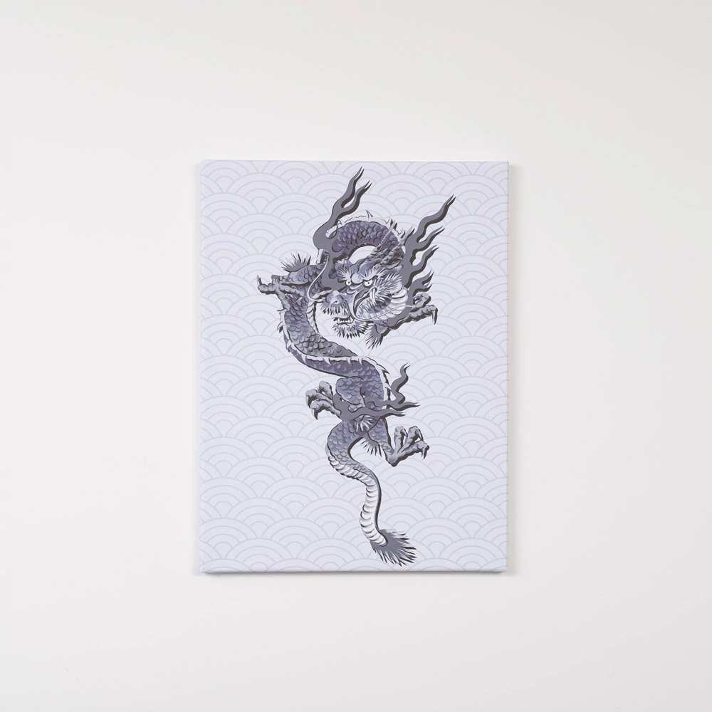 Kép 3/3 - Sárkány 45 cm x 60 cm-es fali kép