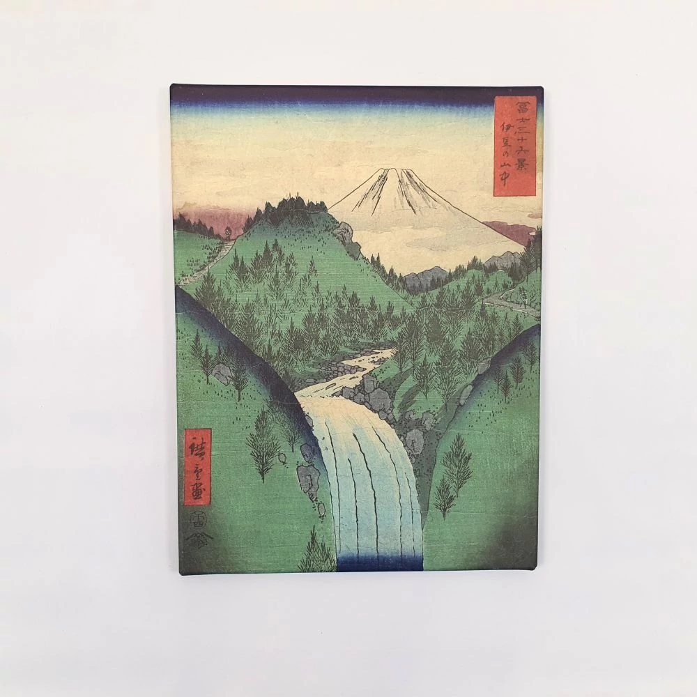 Kép 3/3 - A Fudzsi hegy nyáron,  45 cm x 60 cm-es fali kép