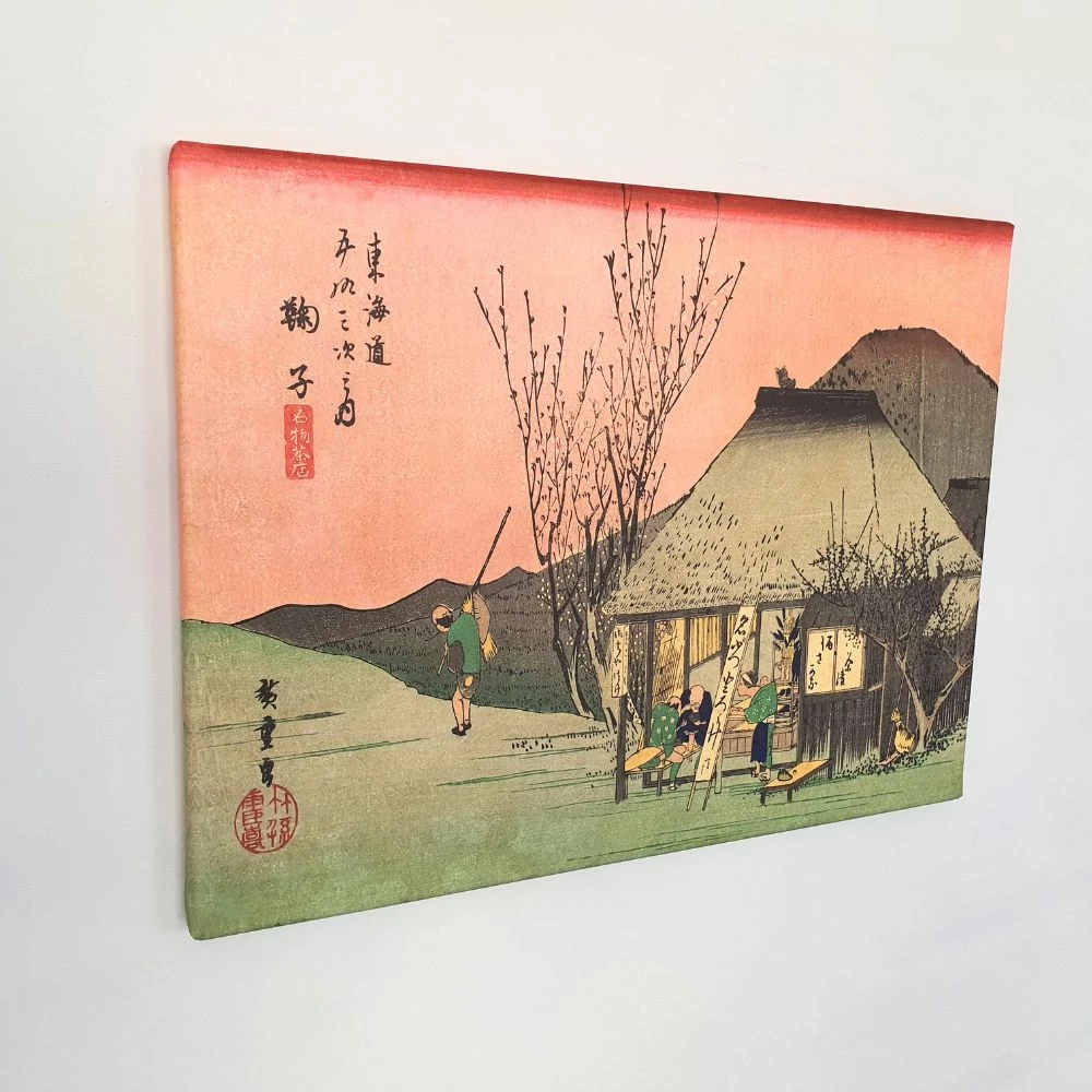 Kép 1/3 - Teaház Marikóban, 60 cm x 45 cm-es fali kép