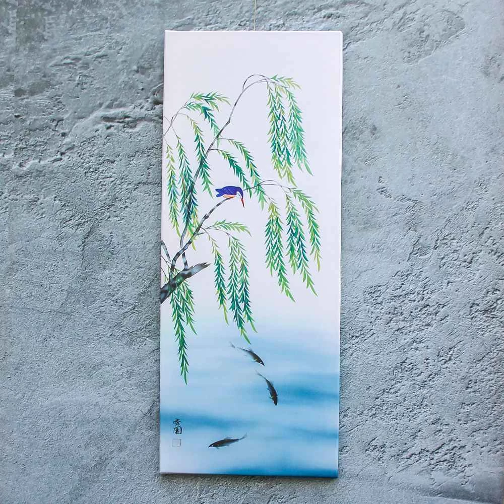 Kép 2/4 - Vadászó jégmadár, 40 cm x 100 cm-es fali kép