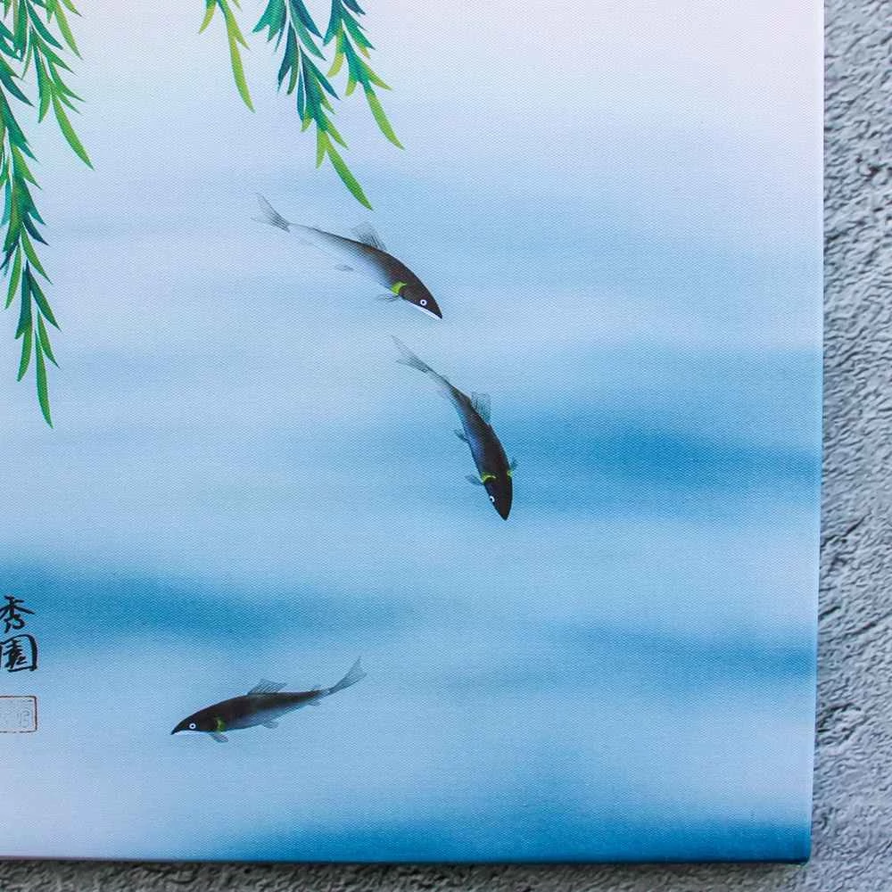 Kép 3/4 - Vadászó jégmadár, 40 cm x 100 cm-es fali kép