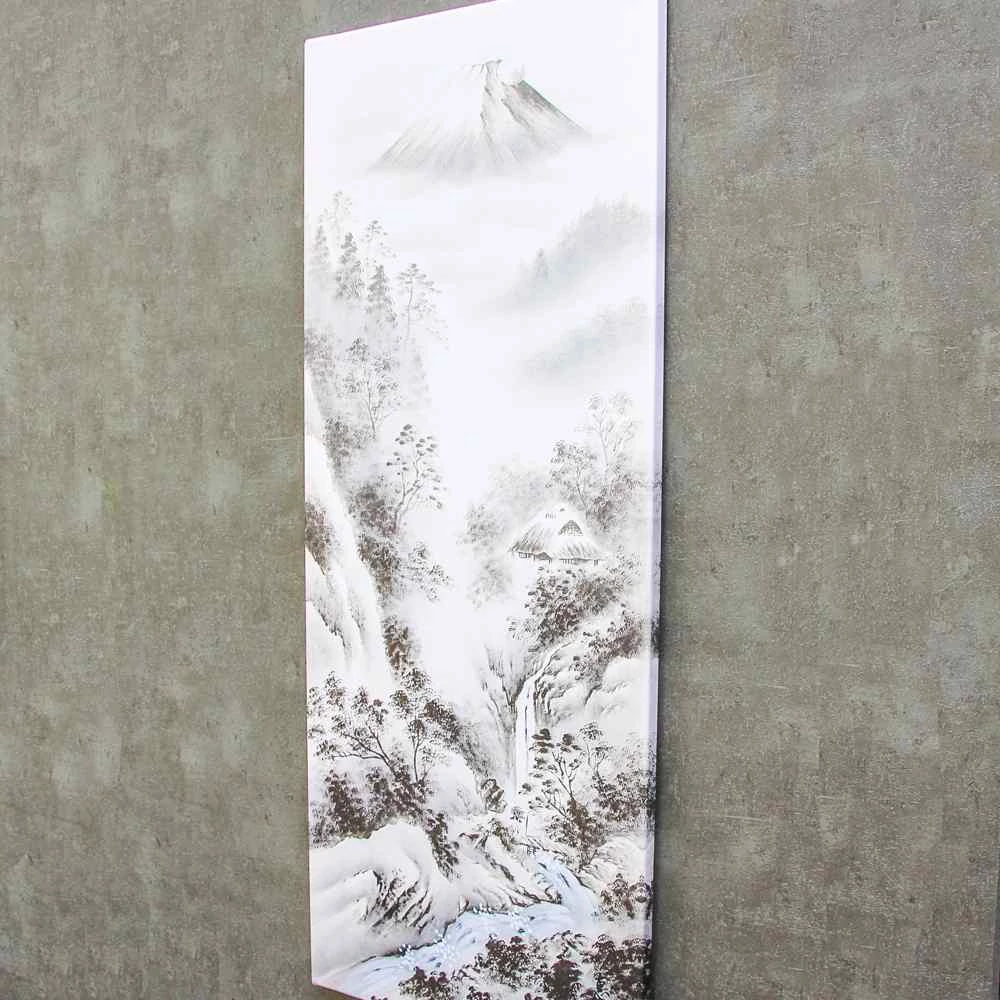 Kép 1/3 - Ködös táj, 40 cm x 100 cm-es fali kép