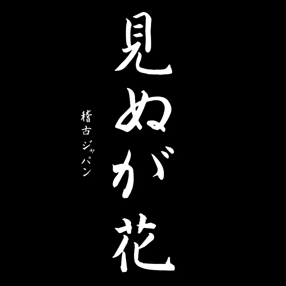 Kép 3/5 - "A képzelet mindent felül múl" férfi kereknyakú póló, japán írásjegyekkel