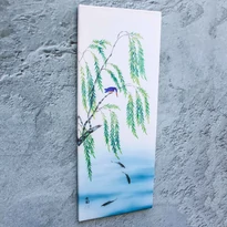 Vadászó jégmadár, 40 cm x 100 cm-es fali kép