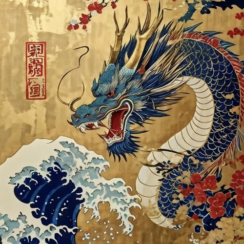 Japán sárkány: a védelmező
